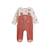 Pyjama bébé en velours evie Rose 2 - vertbaudet enfant 