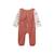 Pyjama bébé en velours evie Rose 3 - vertbaudet enfant 
