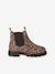 Boots fille en cuir à élastiques beige 2 - vertbaudet enfant 