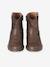 Boots fille synthétique zippées marron 4 - vertbaudet enfant 
