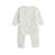 Combinaison bébé en molleton et chaussons eliah Ecru 3 - vertbaudet enfant 