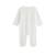 Pyjama bébé en velours ouverture pont eliah Ecru 3 - vertbaudet enfant 