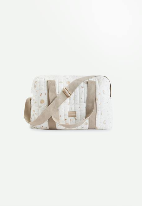 Sac à langer en gaze de coton eliah Ecru 1 - vertbaudet enfant 
