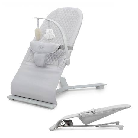 Balancelle électrique bébé 2 en 1 avec fonction transat Beige+Bleu marine+Gris clair+Gris foncé 13 - vertbaudet enfant 