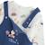 Ensemble salopette bébé en coton matelassé et t-shirt emile Bleu 4 - vertbaudet enfant 