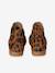 Boots fille cuir zippées beige+bronze+camel+marine+marron+vert+vieux rose 27 - vertbaudet enfant 