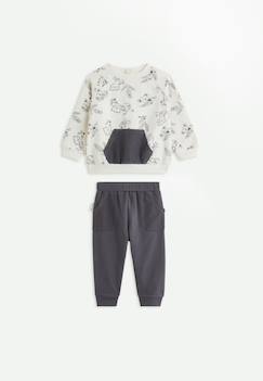 -Ensemble bébé sweat et pantalon erwan