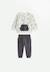 Ensemble bébé sweat et pantalon erwan Gris 1 - vertbaudet enfant 