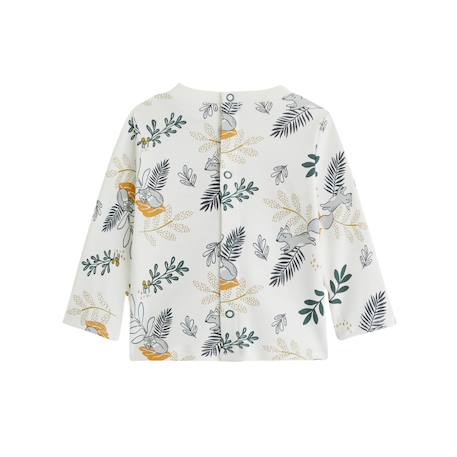 Ensemble salopette bébé en velours côtelé et t-shirt elliott Vert 5 - vertbaudet enfant 