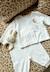 Ensemble bébé gilet et pantalon en velours eliah Ecru 1 - vertbaudet enfant 