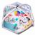 Tapis d'éveil bébé piscine à balles pliable expédition safari Safari, blanc et bleu 4 - vertbaudet enfant 