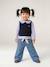 Jean large bébé avec ceinture à nouer denim brut+stone 7 - vertbaudet enfant 
