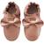 Chaussons bébé cuir souple uni nœuds Rose 1 - vertbaudet enfant 