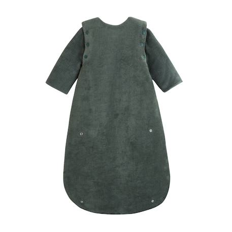 Gigoteuse hiver en velours avec manches amovibles elliott Vert 3 - vertbaudet enfant 