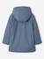 Ciré à capuche garçon doublé sherpa bleu grisé+bleu nuit 2 - vertbaudet enfant 