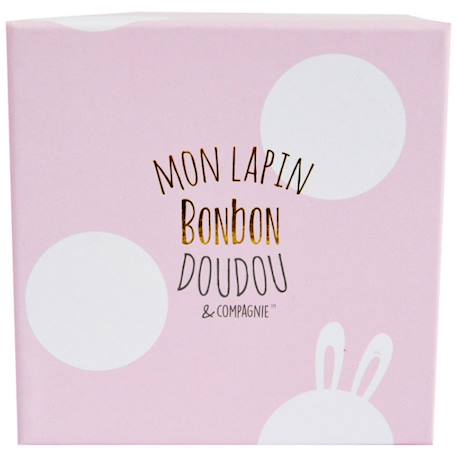 Coffret chaussons hochet mon tout petit lapin rose (0-6 mois) Rose 5 - vertbaudet enfant 