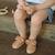 Chaussons bébé cuir souple uni nœuds Rose 3 - vertbaudet enfant 