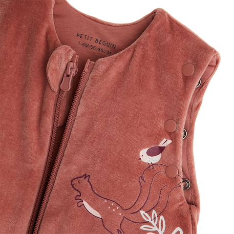 Gigoteuse hiver en velours avec manches amovibles evie Rose 5 - vertbaudet enfant 