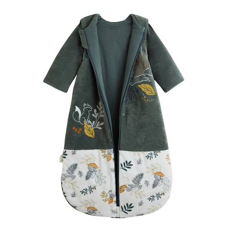 Gigoteuse hiver en velours avec manches amovibles elliott Vert 4 - vertbaudet enfant 