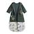 Gigoteuse hiver en velours avec manches amovibles elliott Vert 4 - vertbaudet enfant 