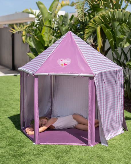 Tente de plage enfant avec filet respirant Multicolore+Rose 11 - vertbaudet enfant 