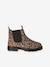 Boots fille en cuir à élastiques beige 2 - vertbaudet enfant 