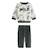 Ensemble bébé sweat et pantalon en velours côtelé elliott Vert 2 - vertbaudet enfant 