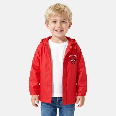 Garçon-Manteau-Ciré, imper-Imperméable garçon personnage spiderman