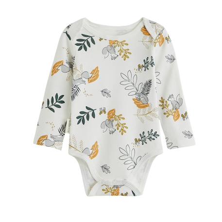 Lot de 2 bodies bébé manches longues elliott Vert 6 - vertbaudet enfant 