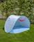 Tente de plage enfant pliante polyester Bleu+Rose 4 - vertbaudet enfant 