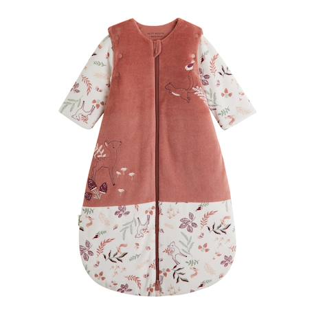 Gigoteuse hiver en velours avec manches amovibles evie Rose 2 - vertbaudet enfant 