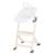 Kit d’Adaptateurs Kinderkraft ENOCK pour Transat CALMEE avec Repose-Pieds de Stabilisation et Fixation Sécurisée Gris 2 - vertbaudet enfant 
