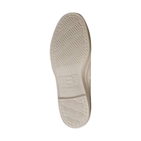Tennis à lacets broderie Ecru 6 - vertbaudet enfant 