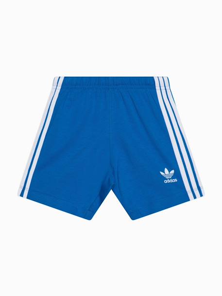 Ensemble garçon manches courtes Blanc / noir+Bleu+Bleu / blanc 13 - vertbaudet enfant 