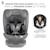 Siège auto i-Size rotatif 360 Isofix Panafix Gris+Noir 5 - vertbaudet enfant 