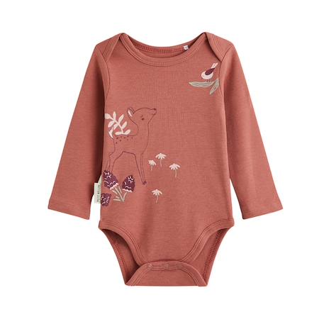 Lot de 2 bodies bébé manches longues evie Rose 5 - vertbaudet enfant 