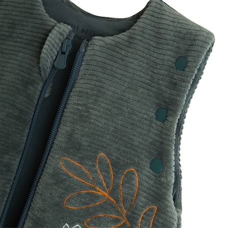 Gigoteuse hiver en velours avec manches amovibles elliott Vert 5 - vertbaudet enfant 