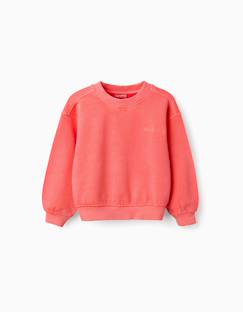 -Sweat en coton avec épaules tombantes