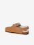 Chausson mule enfant fille marron 4 - vertbaudet enfant 