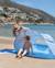 Tente de plage enfant pliante polyester Bleu+Rose 6 - vertbaudet enfant 