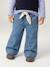 Jean large bébé avec ceinture à nouer denim brut+stone 12 - vertbaudet enfant 