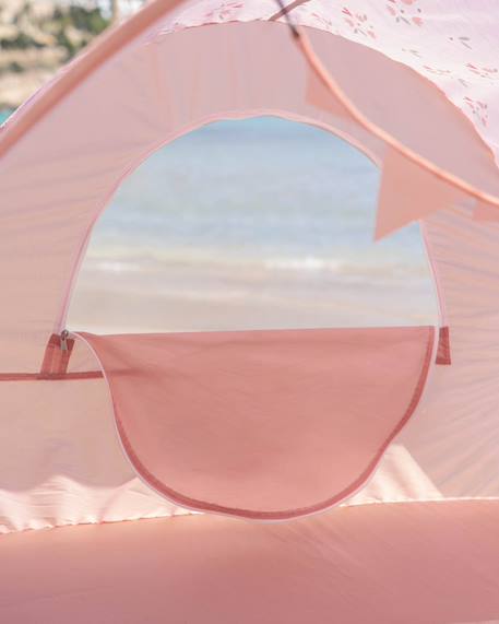 Tente de plage enfant pliante polyester Bleu+Rose 9 - vertbaudet enfant 