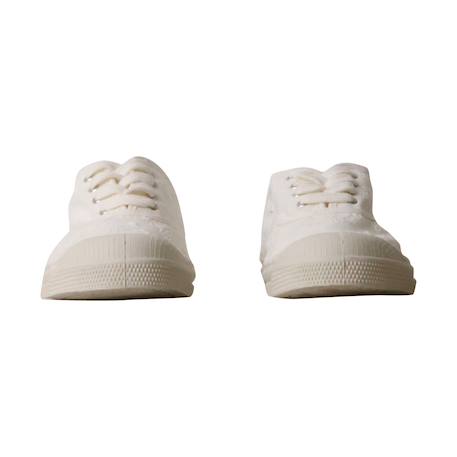 Tennis à lacets broderie Ecru 5 - vertbaudet enfant 