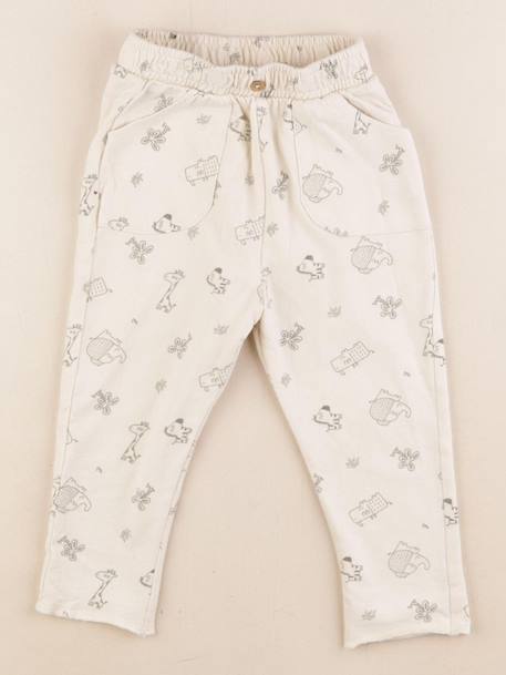 Pantalon - 1 an Beige 1 - vertbaudet enfant 