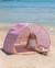 Tente de plage enfant pliante polyester Bleu+Rose 7 - vertbaudet enfant 