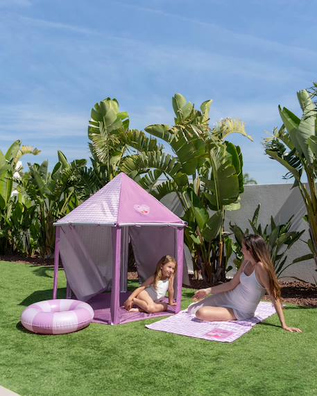 Tente de plage enfant avec filet respirant Multicolore+Rose 9 - vertbaudet enfant 