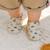 Chaussons bébé cuir souple milo les travaux Beige 3 - vertbaudet enfant 