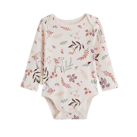 Lot de 2 bodies bébé manches longues evie Rose 6 - vertbaudet enfant 