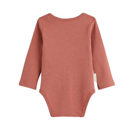 Lot de 2 bodies bébé manches longues evie Rose 4 - vertbaudet enfant 