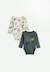 Lot de 2 bodies bébé manches longues elliott Vert 1 - vertbaudet enfant 